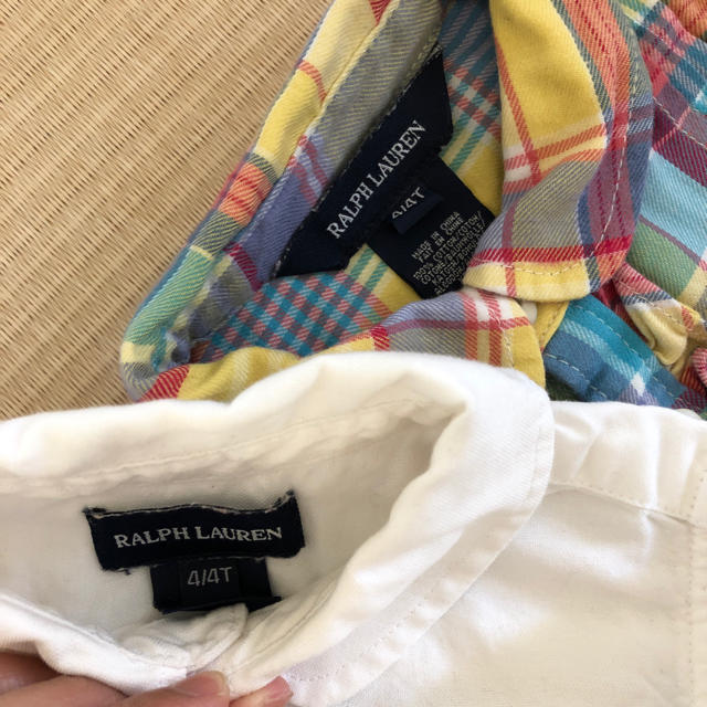 Ralph Lauren(ラルフローレン)のラルフローレン 4／4T 女児 シャツ キッズ/ベビー/マタニティのキッズ服女の子用(90cm~)(ブラウス)の商品写真