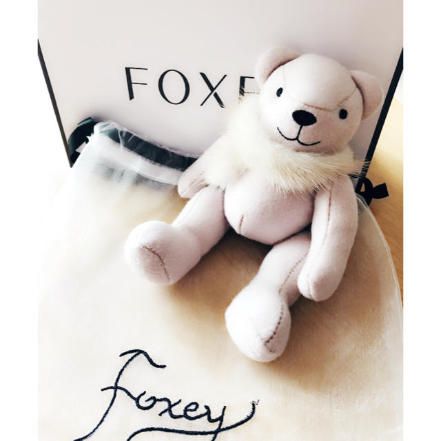 FOXEY(フォクシー)のフォクシー ノベルティ テディチャーム エンタメ/ホビーのコレクション(ノベルティグッズ)の商品写真