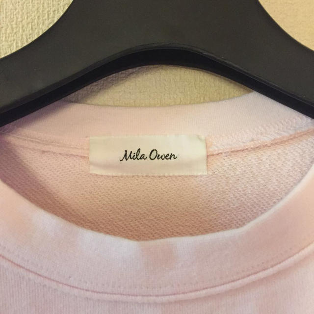 Mila Owen(ミラオーウェン)のMila Owen スウェットトレーナー レディースのトップス(カットソー(長袖/七分))の商品写真