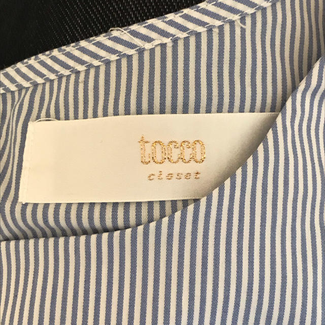 tocco(トッコ)のtocco closet オフショルリボンショルダートップス レディースのトップス(シャツ/ブラウス(半袖/袖なし))の商品写真