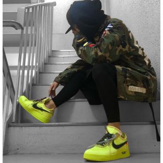 オフホワイト(OFF-WHITE)のOFF-WHITE NIKE AIR FORCE 1  THE TEN(スニーカー)