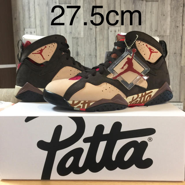 NIKE(ナイキ)のPatta×NIKE AIR JORDAN 7 OG SP【27.5cm】 メンズの靴/シューズ(スニーカー)の商品写真