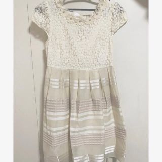 ジルスチュアート(JILLSTUART)の【JILL STUART】白レース ワンピース(ひざ丈ワンピース)