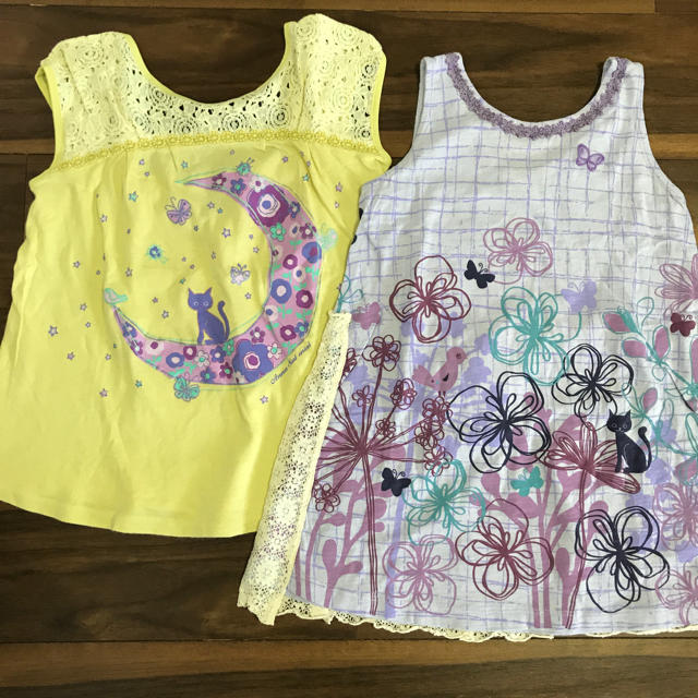 ANNA SUI mini(アナスイミニ)のアナスイミニ  120 Ｔシャツ＆チュニック キッズ/ベビー/マタニティのキッズ服女の子用(90cm~)(Tシャツ/カットソー)の商品写真