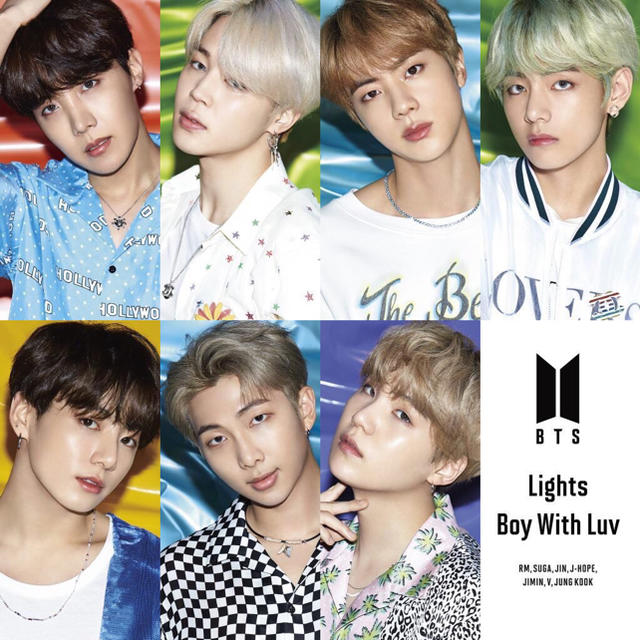 BTS CD Lights Boy With Luv 特典 トレカ 防弾少年団