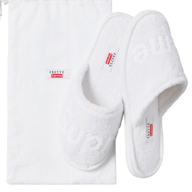 Supreme(シュプリーム)の希少！Supreme Frette Slippers 10/12 インテリア/住まい/日用品のインテリア小物(スリッパ/ルームシューズ)の商品写真