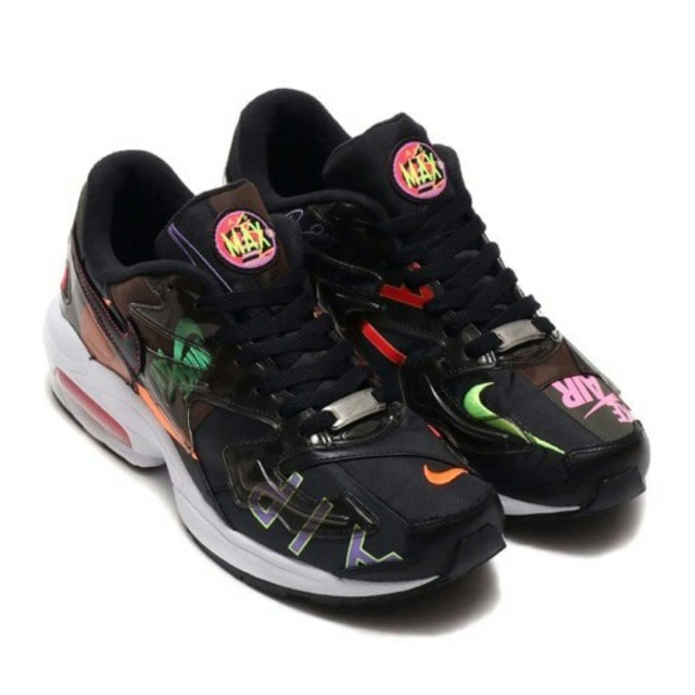 新品 atmos NIKE AIR MAX2 LIGHT QS 黒27.5送料込