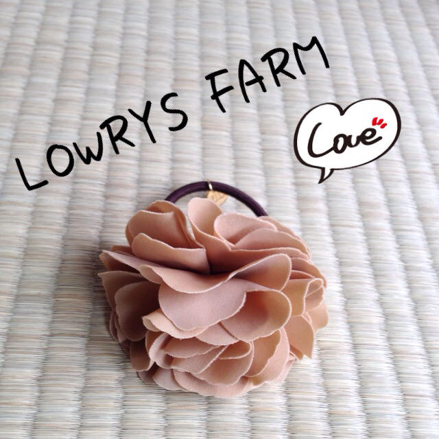 LOWRYS FARM(ローリーズファーム)のLOWRYSFARM❁花ゴム レディースのヘアアクセサリー(ヘアゴム/シュシュ)の商品写真