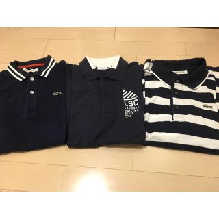 ラコステ(LACOSTE)のガッキー様専用！ラコステ LACOSTE ポロシャツ 三点セット(ポロシャツ)