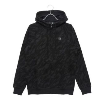 アンダーアーマー(UNDER ARMOUR)の新品✨アンダーアーマー✨黒迷彩パーカー✨黒M✨送料無料🆓✨(パーカー)