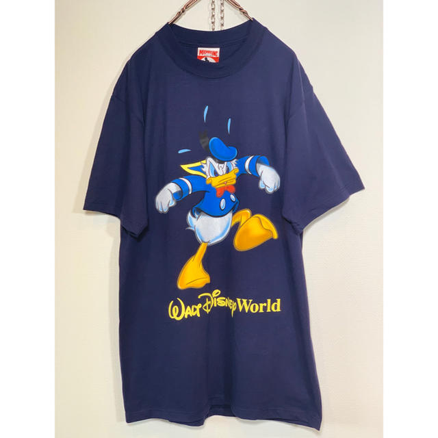 Disney(ディズニー)のUSA製 disney ドナルドTシャツ 美品 メンズのトップス(Tシャツ/カットソー(半袖/袖なし))の商品写真