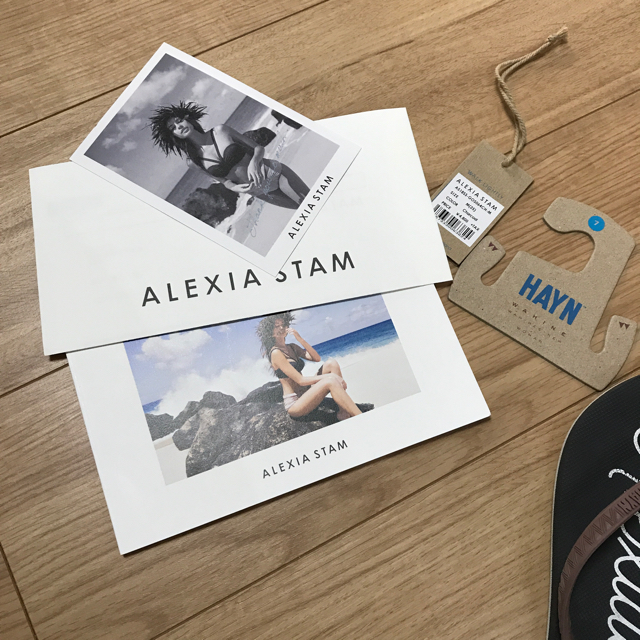 ALEXIA STAM(アリシアスタン)のアリシアスタン ハイアン コラボ ビーチサンダル レディースの靴/シューズ(ビーチサンダル)の商品写真