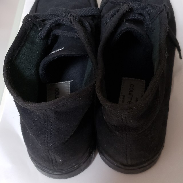 Courreges(クレージュ)の断捨離❗courreges　黒スニーカー レディースの靴/シューズ(スニーカー)の商品写真