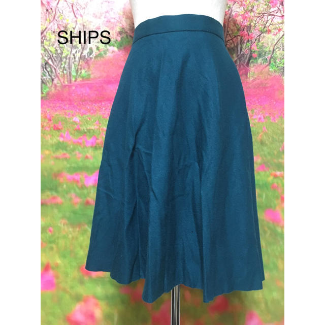 SHIPS(シップス)のSHIPS フレアスカート K-12 レディースのスカート(ひざ丈スカート)の商品写真