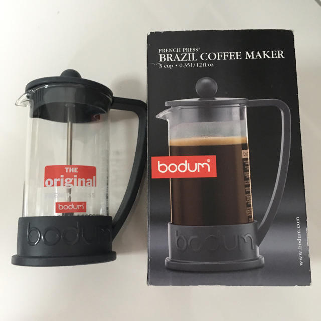 bodum(ボダム)のブラジル コーヒーメーカー スマホ/家電/カメラの調理家電(コーヒーメーカー)の商品写真