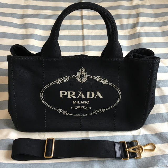 PRADA CANAPA Mサイズ - トートバッグ