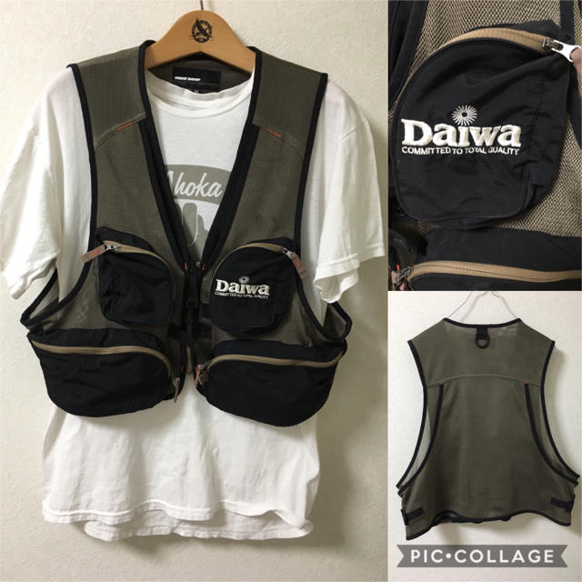 DAIWA(ダイワ)のフィッシングベスト メッシュベスト ダイワDAIWA Mサイズ メンズのトップス(ベスト)の商品写真