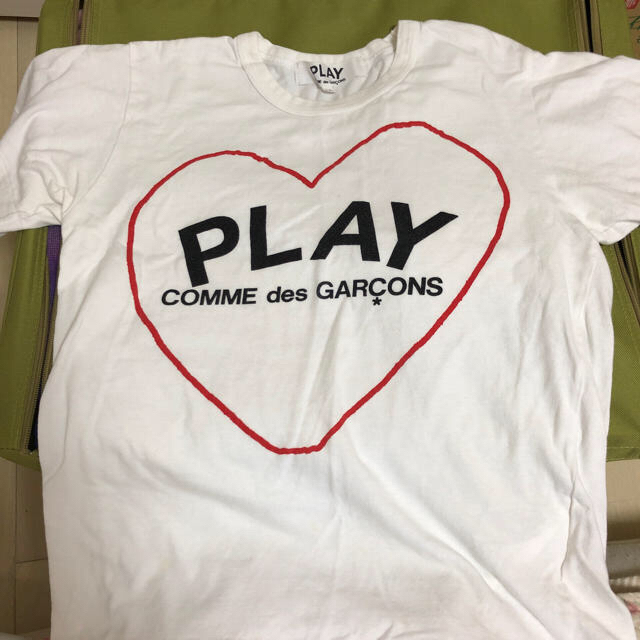 COMME des GARCONS(コムデギャルソン)のコム・デ・ギャルソン PLAY  Tシャツ M レディースのトップス(Tシャツ(半袖/袖なし))の商品写真