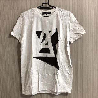 アンリアレイジ(ANREALAGE)のanrealage ロゴ プリント カットソー 半袖 tシャツ  アンリアレイジ(Tシャツ/カットソー(半袖/袖なし))