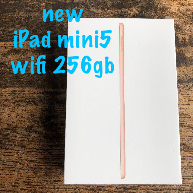 ⑤ 新品　未開封 iPad mini5 wifi 256gb