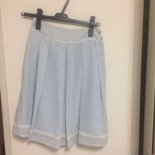 ネットディマミーナ(NETTO di MAMMINA)のストライプふんわりスカート(ひざ丈スカート)