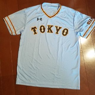 アンダーアーマー(UNDER ARMOUR)の【中古・美品】ジャイアンツTシャツ♪送料込み♪(Tシャツ/カットソー(半袖/袖なし))