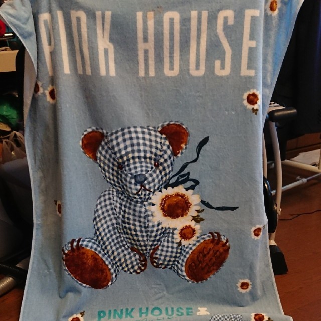 PINK HOUSE(ピンクハウス)のタオルケットです キッズ/ベビー/マタニティの寝具/家具(タオルケット)の商品写真