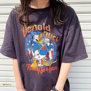 ロデオクラウンズワイドボウル(RODEO CROWNS WIDE BOWL)のDonald ROCK Tシャツ(Tシャツ(半袖/袖なし))