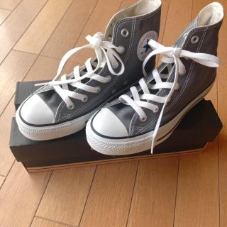 コンバース(CONVERSE)のコンバース CONVERSE ☆ オールスターハイカット  グレー 新品(スニーカー)