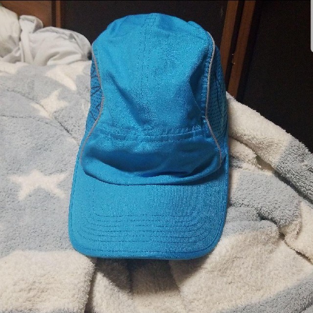 NIKE(ナイキ)のゆーしー様NIKEキャップ　ドライフィット　サイドロゴ　ブルー　ナイキ　メンズ メンズの帽子(キャップ)の商品写真