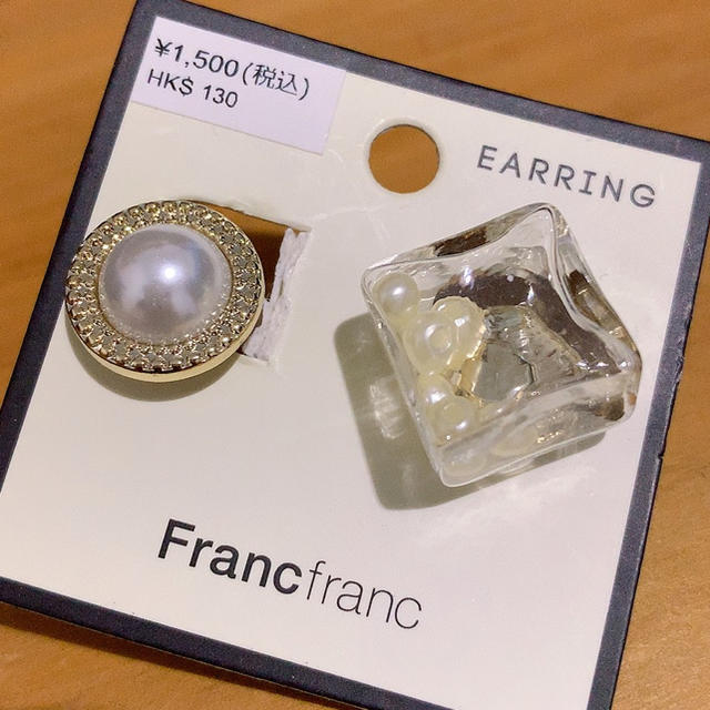 Francfranc(フランフラン)のFrancfranc イヤリング レディースのアクセサリー(イヤリング)の商品写真