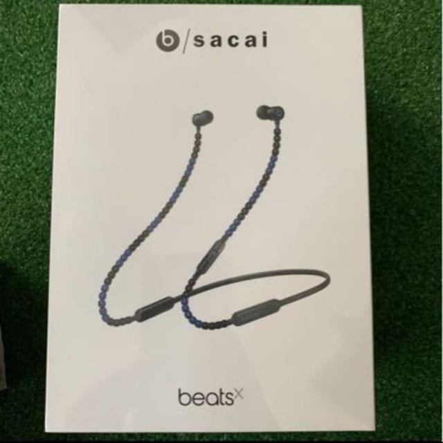 Beats X イヤフォン - sacai blackオーディオ機器