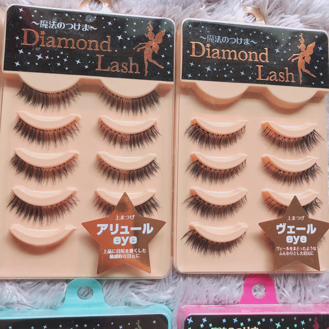 Diamond Beauty(ダイヤモンドビューティー)のダイアモンドラッシュ つけまつげ コスメ/美容のベースメイク/化粧品(つけまつげ)の商品写真