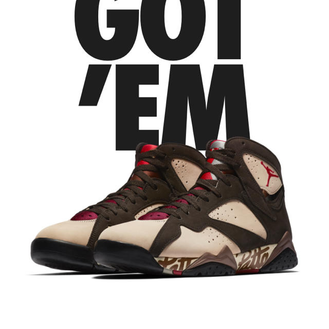 NIKE(ナイキ)のAIR JORDAN 7 patta collection (27cm) メンズの靴/シューズ(スニーカー)の商品写真