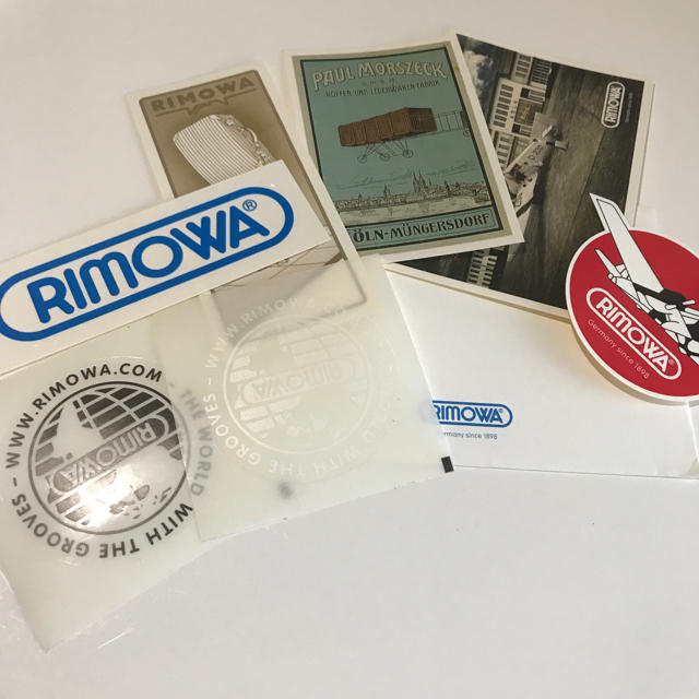 RIMOWA(リモワ)のRIMOWAステッカー 7枚 インテリア/住まい/日用品の文房具(シール)の商品写真