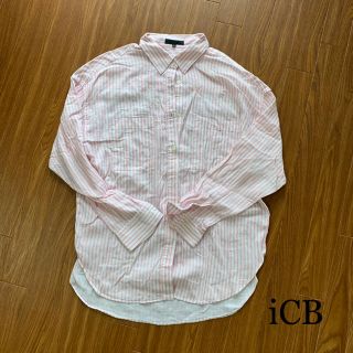 アイシービー(ICB)の▓ iCB ストライプ シャツ▓(シャツ/ブラウス(長袖/七分))