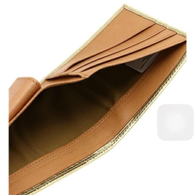 A.P.C(アーペーセー)の2015 A.P.C. ゴールド 財布 レディースのファッション小物(財布)の商品写真