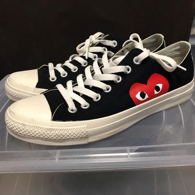 COMME des GARCONS(コムデギャルソン)のplay comme des garcons converse 27.0 メンズの靴/シューズ(スニーカー)の商品写真