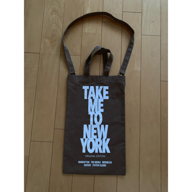 DEUXIEME CLASSE(ドゥーズィエムクラス)のドゥーズィエムクラス TAKE ME TO NEWYORK バック レディースのバッグ(エコバッグ)の商品写真