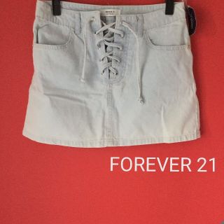 フォーエバートゥエンティーワン(FOREVER 21)の新品 FOREVER 21 ミニスカート(ミニスカート)