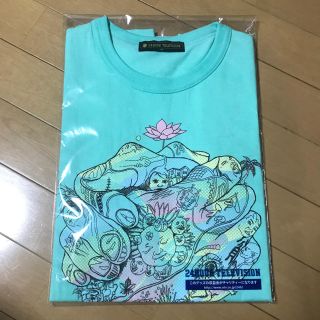 アラシ(嵐)の24時間テレビチャリTシャツ ミントグリーンM(Tシャツ(半袖/袖なし))