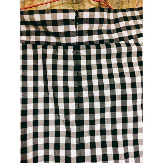 GU(ジーユー)のギンガムチェックスカート レディースのスカート(ロングスカート)の商品写真