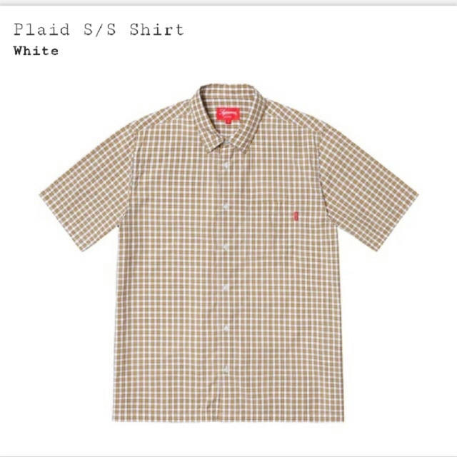 Supreme Plaid S/S Shirt  L