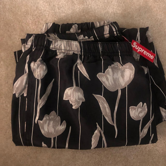 Floral Silk Track Pant Lサイズ Floral Silk Track Pant Lサイズ