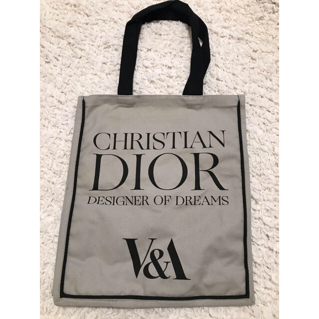 Christian Dior(クリスチャンディオール)の11pm様専用★V&A Dior＊ディオール トートバック(グレー) レディースのバッグ(トートバッグ)の商品写真