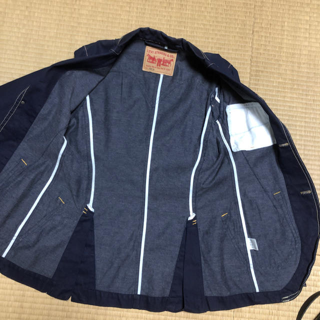 Levi's(リーバイス)のリーバイス デニムテイラードジャケット size Ｌ メンズのジャケット/アウター(Gジャン/デニムジャケット)の商品写真