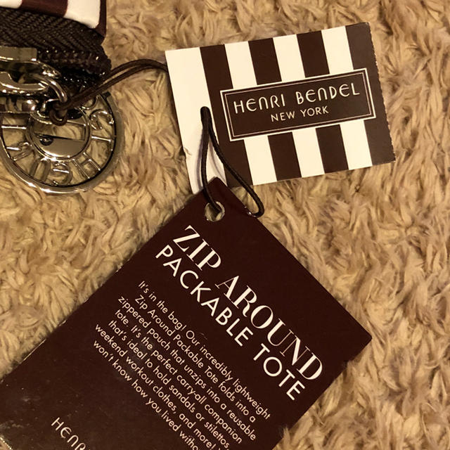 Henri Bendel(ヘンリベンデル)のHENRI BENDEL New York☆ロゴ入りエコバッグ☆ レディースのバッグ(トートバッグ)の商品写真