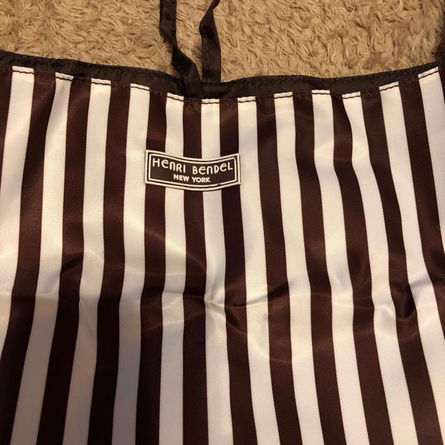 Henri Bendel(ヘンリベンデル)のHENRI BENDEL New York☆ロゴ入りエコバッグ☆ レディースのバッグ(トートバッグ)の商品写真