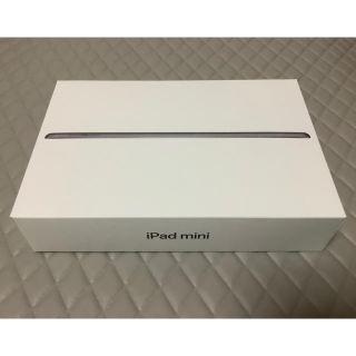 アイパッド(iPad)の【本体なし】iPad mini5 wi-fiスペースグレイ256GB 箱と付属品(タブレット)