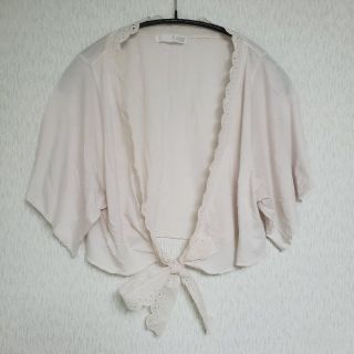 ユナイテッドアローズ(UNITED ARROWS)の【お値下げ！】[美品]レース付きボレロ(ボレロ)